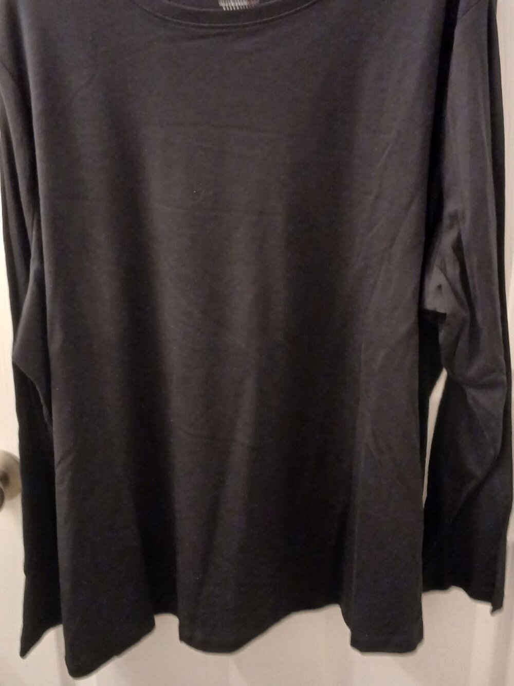 Isaac Mizrahi Live! Essentials Pima Cotton Crew Neck Knit Top